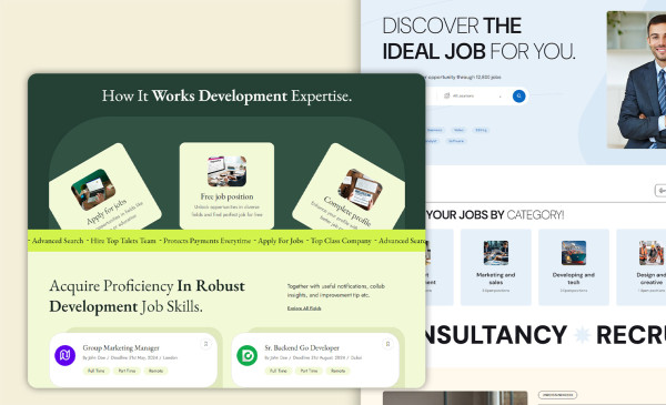 Joblet Job Recruitment Services WordPress Theme