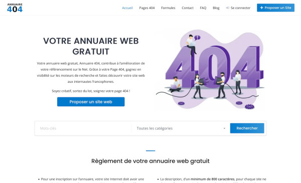 Annuaire 404