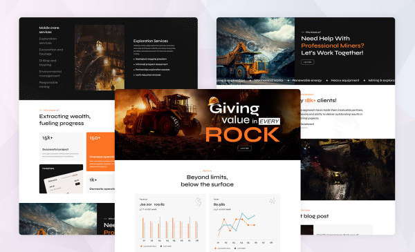 Minemo Mining Industry Html Template