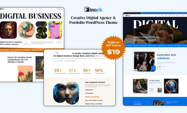 Finopik WordPress Theme