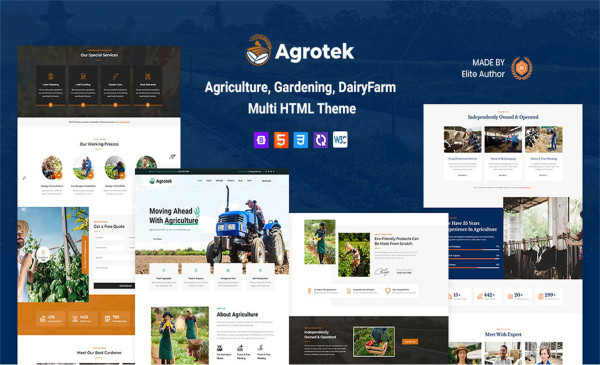 Agrotek Html Template