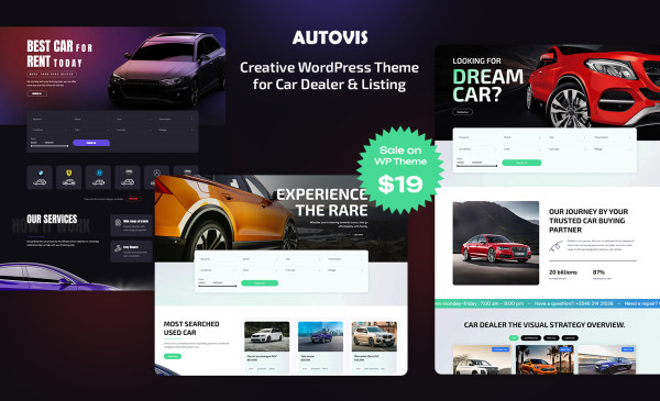 Autovis WordPress Theme