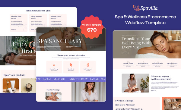 Spavilla Webflow Template