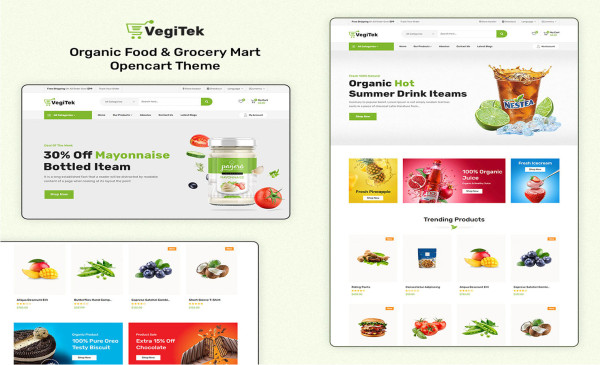 Vegitek Opencart Theme