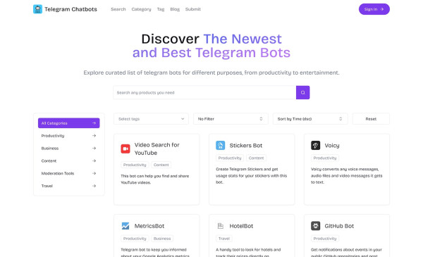 Telegram Chatbots