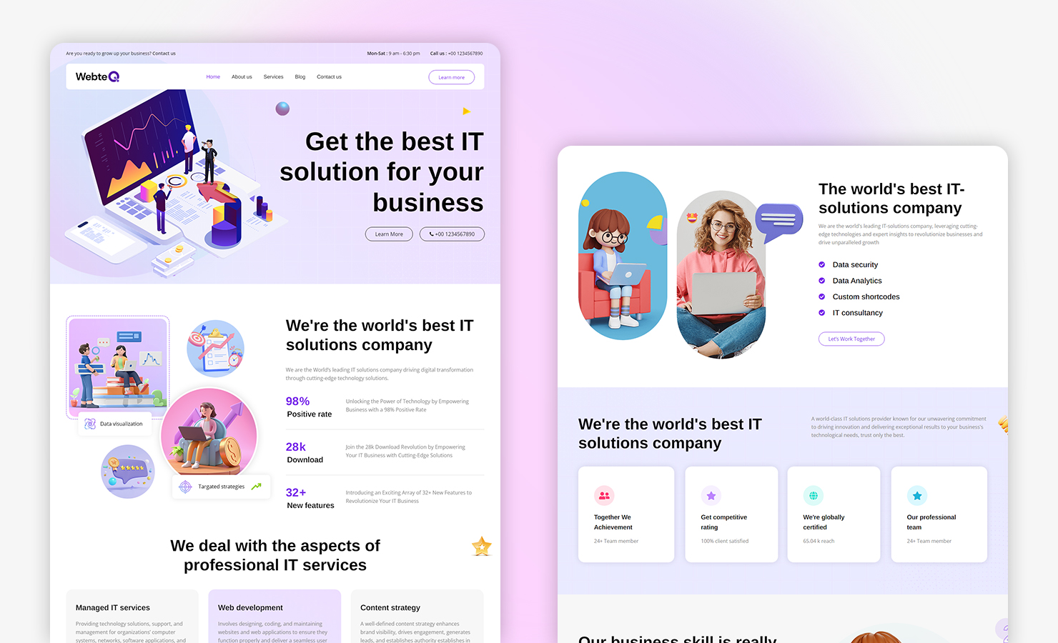 IT Business Services WordPress Theme