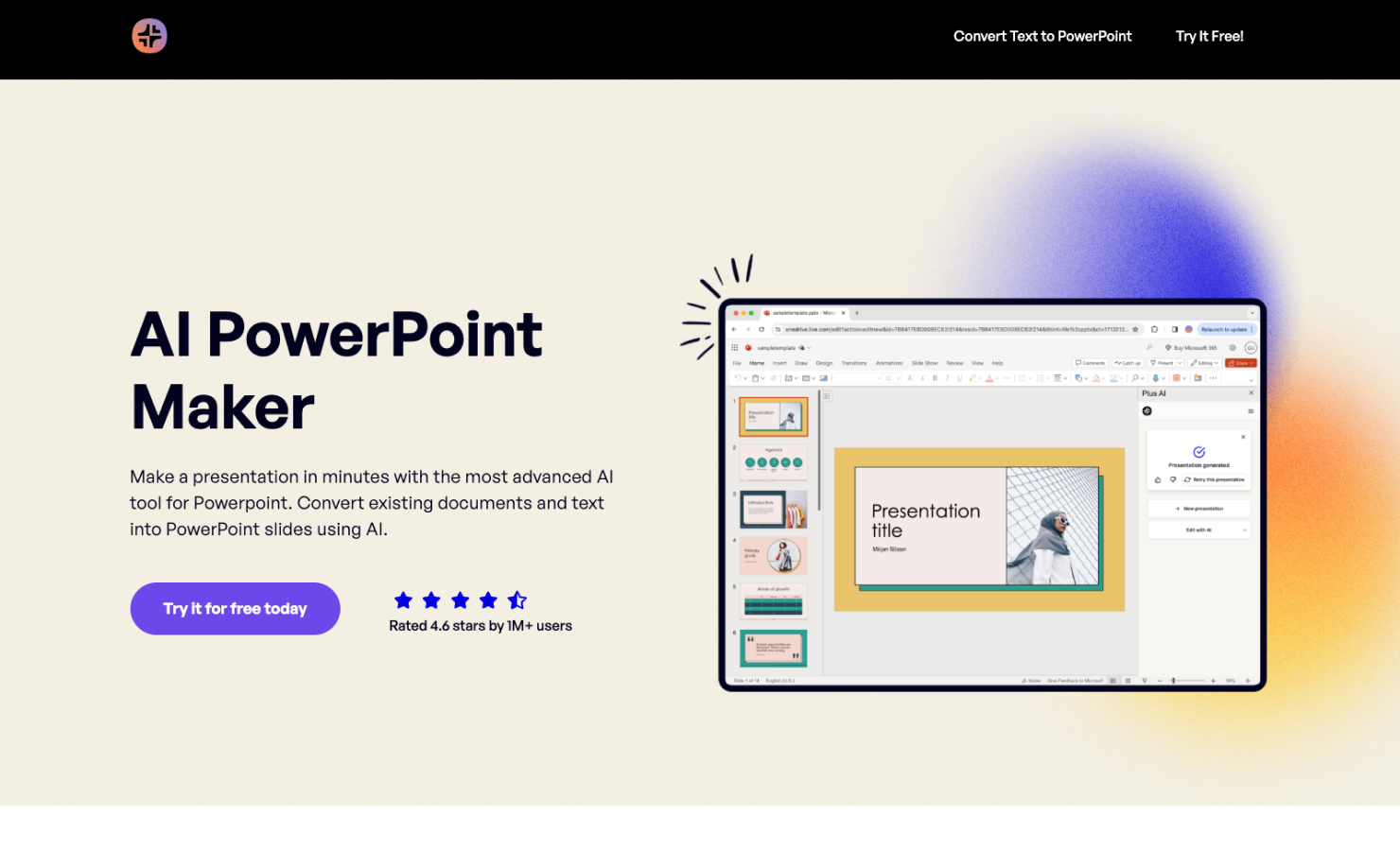 AI PowerPoint Maker