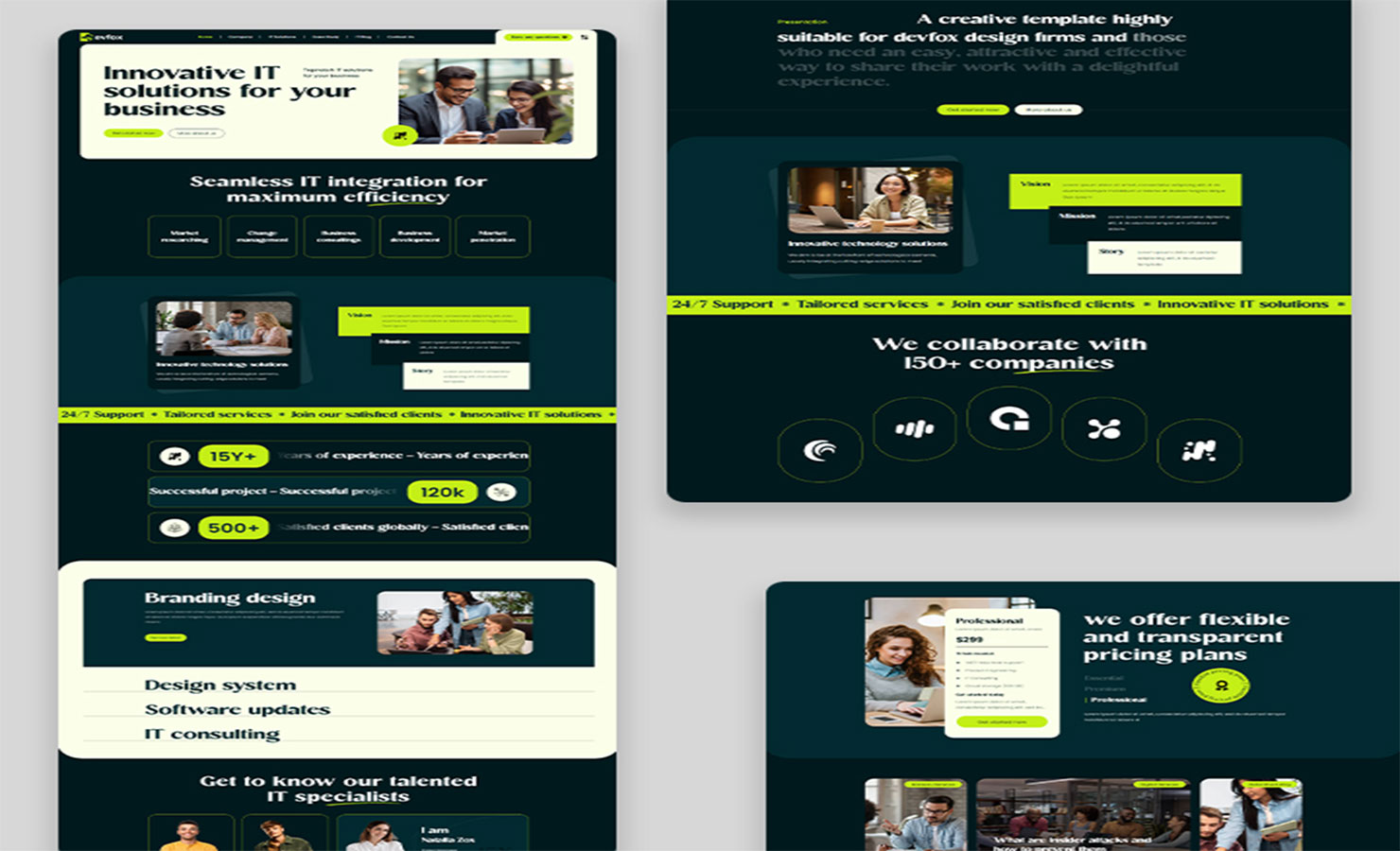 DevFox IT Solutions and Services WordPress Theme