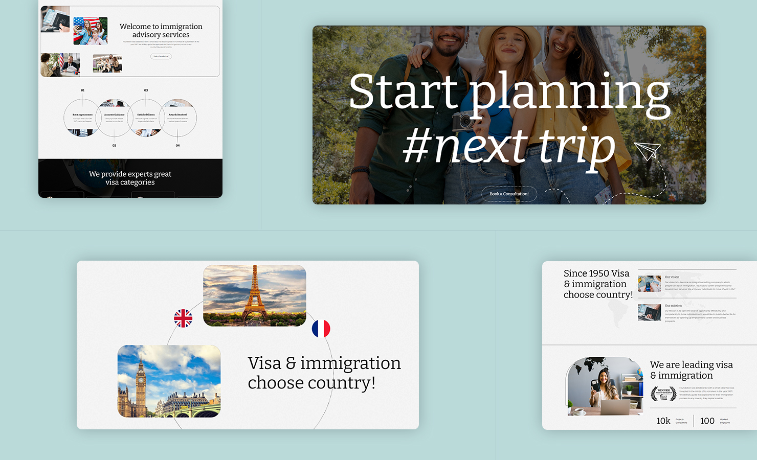 Tripzia Immigration and Visa Consulting HTML Template