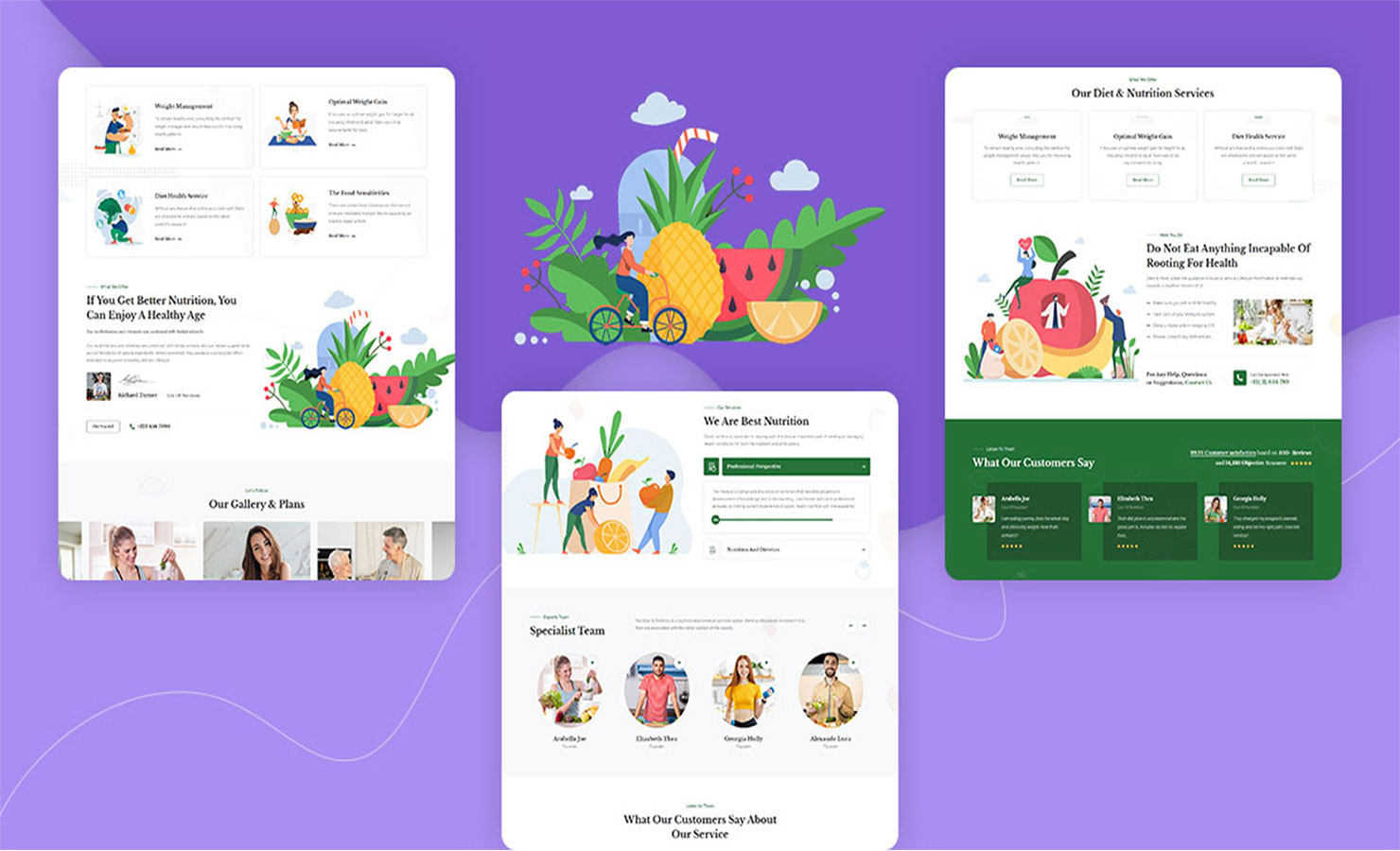 Nutrivix Nutrition Consultancy HTML Template