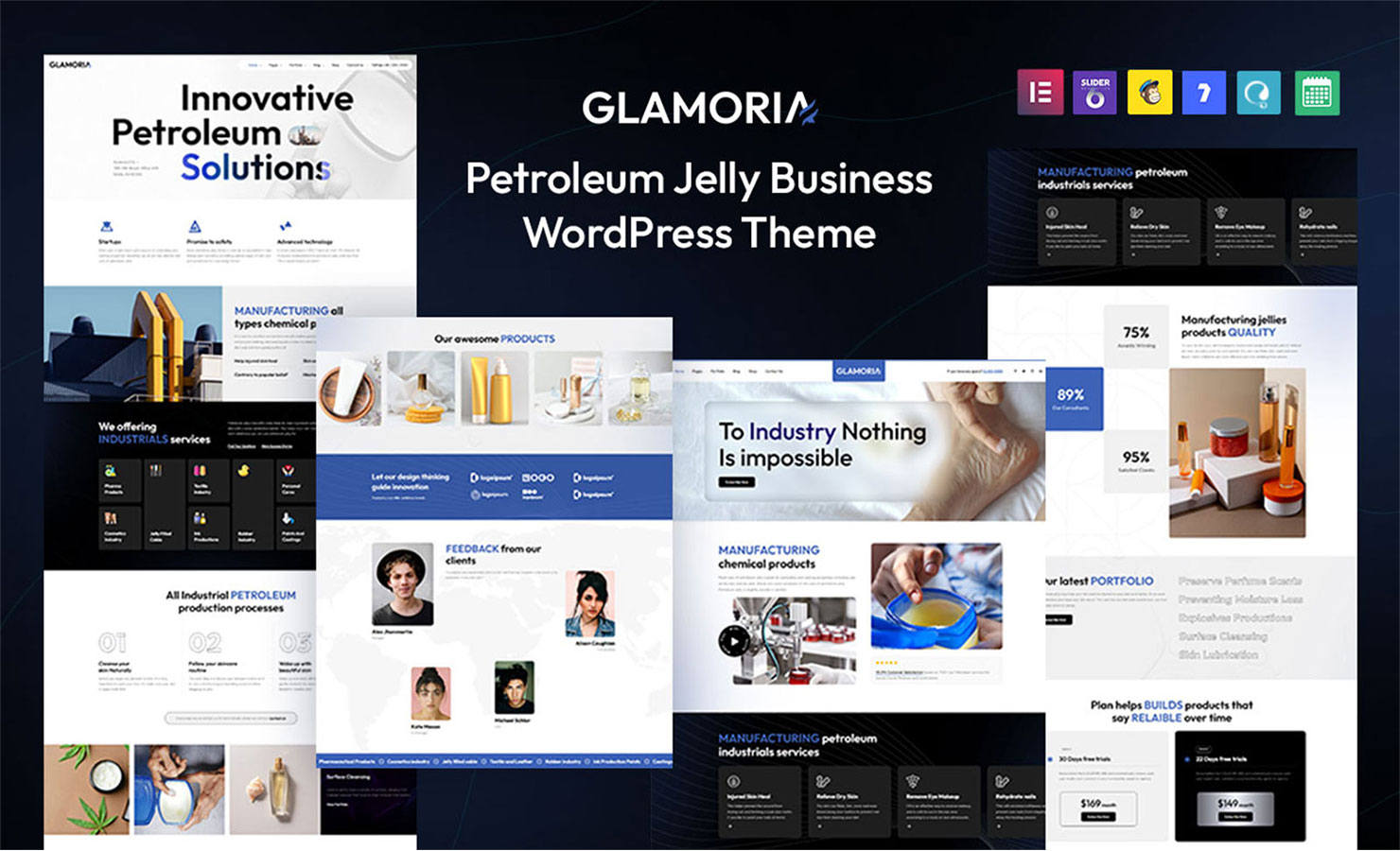 Glamoria WordPress Theme