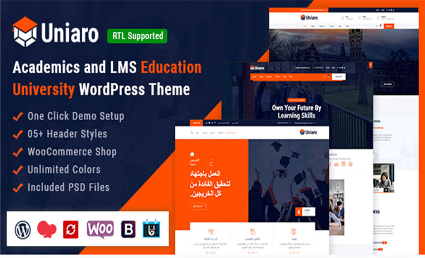 Uniaro WordPress Theme